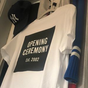 Opening Ceremony Logo Tee White T-shirt